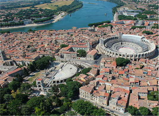 Nîmes et le pont du Gard